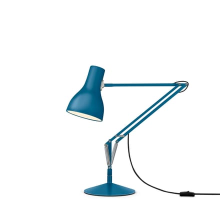Anglepoise Type 75 Tafellamp Anglepoise + Margaret Howell Saxon Blauw