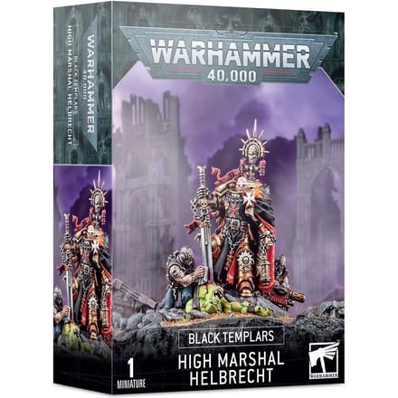 Figurine Games Workshop Warhammer 40k - Black Templars Grand Sénéchal Helbrecht