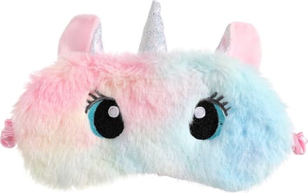 Kinder slaapmasker regenboog Eenhoorn met oogjes