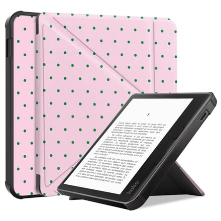 imoshion Design Vouwbare Bookcase voor de Kobo Libra Colour - Happy Dots