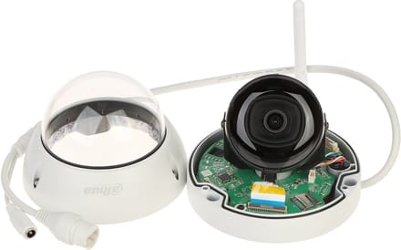 Dahua IPC-HDBW1430DE-SW-0280B - Beveiligingscamera - Wi-Fi - 4MP - 2.8mm