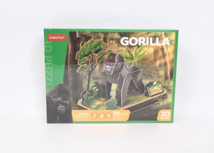 Puzzle 3D Goryl - 3D-puzzel Gorilla