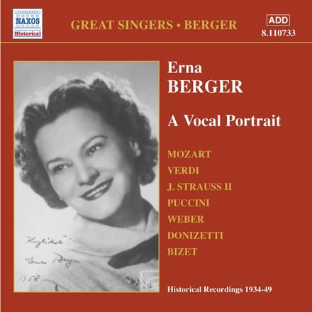 Erna Berger - Vocal Portrait (CD) (Remastered)