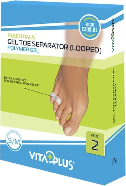 Vitaplus Gel teenspreider smal maat S/M