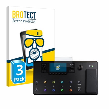 BROTECT - Screenprotector voor Line 6 Helix LT - Folie Beschermfolie Beschermglas matte 3 Stuks
