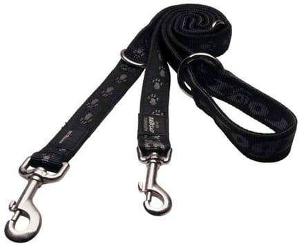 Rogz Hondenriem Multi Purpose Alpinist Zwart 200 cm x 11 mm