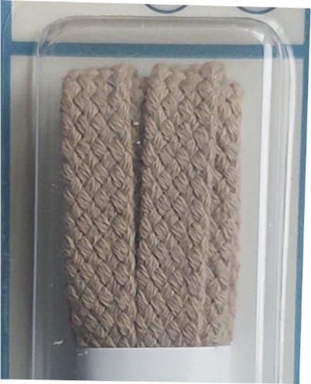 Cordial Veter - Beige - Plat - Lengte 90 cm - Breedte 7 mm - Schoenveter