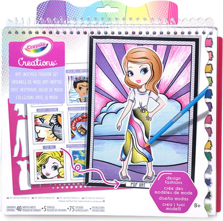Crayola - Crayola Creations - Kleurboek - Kunst En Mode - Voor Kinderen