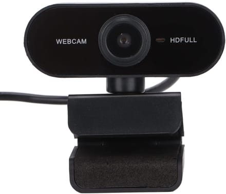 Allecto - 1080P Full HD-webcam - Autofocus - Ingebouwde Microfoon - Compact formaat - Videogesprek - Perfect voor thuiswerken - HD kwaliteit