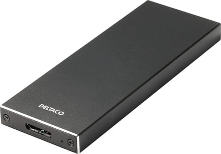 Deltaco Externe M.2 behuizing USB 3.0 5 Gbps Blauw