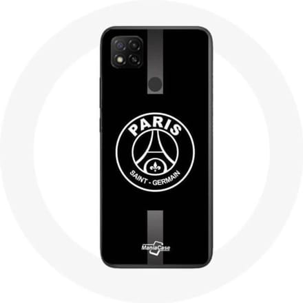 Coque - Xiaomi - Redmi 9C - PSG Logo Jordan - Gris - Souple - Sportif gris
