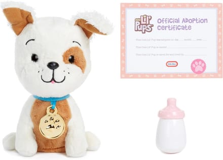 Schattige Pluchen Puppy Knuffeldier met Verzorgingsaccessoires