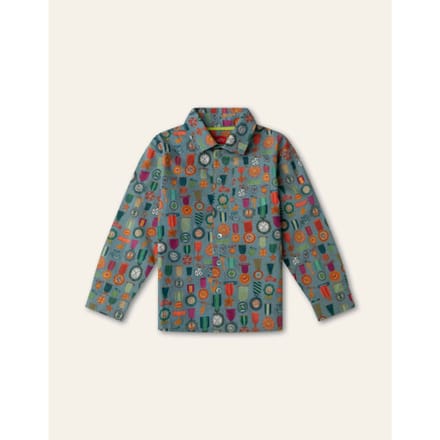 Oilily Bertus Blouse- maat152/12yr Bristol Blauw