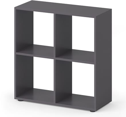 Vicco Tetra Ruimteverdeler – 72.6 x 72 cm Grijs