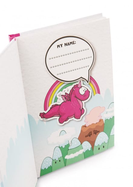Nici Schrijfwarenset Theodor & Friends Papier/hout Roze 6-delig