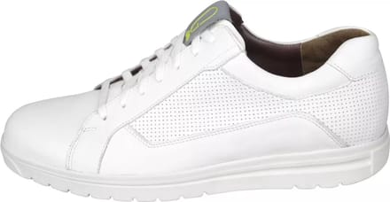 Gijs H witte sneaker (Maat - 7, Kleur - Wit)