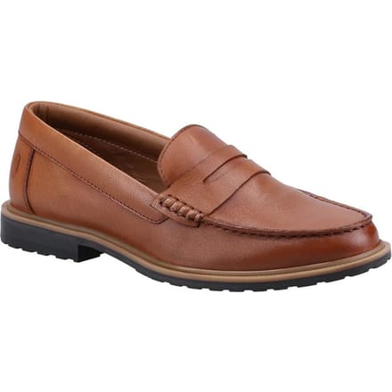 Hush Puppies Dames/Dames Verity Leren Casual Schoenen (Tan)