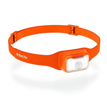 BioLite • Range 500 Headlamp Spark Red • Oplaadbare Hoofdlamp