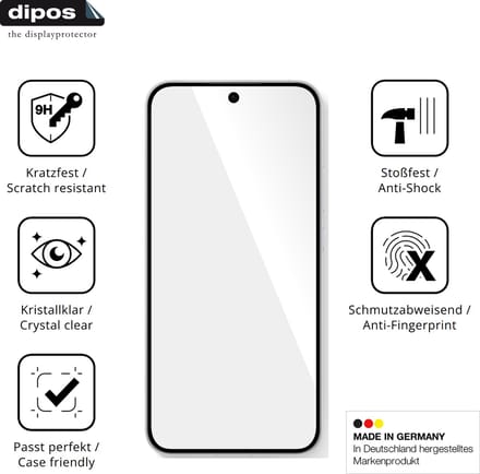dipos – 2x Pantserfolie geschikt voor Oppo Reno 15 | 9H Screenprotector