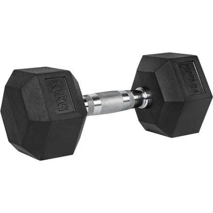 VirtuFit Hexa Dumbbell Pro - 7 kg - Hexagon dumbbell - Duurzaam en slijtvast - Krachttraining - Gewicht - CrossFit & Fitness - Geschikt voor beginners en professionals - Per stuk verkocht