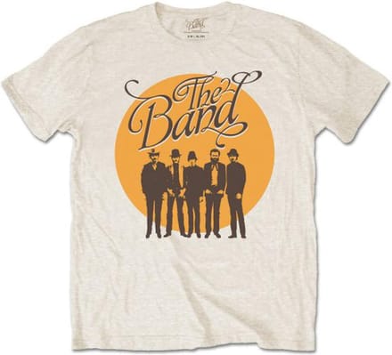 The Band - Circle Logo Heren T-shirt - XXL - Creme