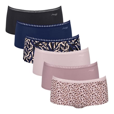 Sloggi Broekje GO Crush Short C6P Set van 6