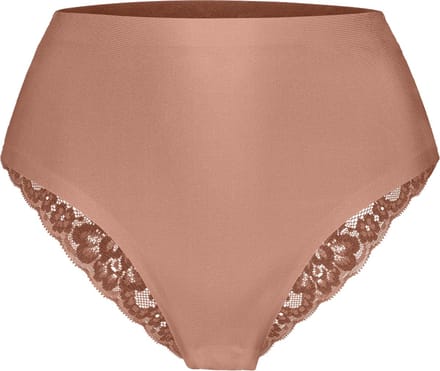 Ten Cate Secrets high waist brazilian met kant pink nut voor Dames | Maat M