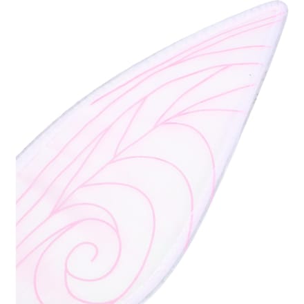 Ailes de Fée Florales Couronne de Fleurs Baguette Étoilée Costume Aile de Fée avec Couronne de Fleurs Baguette Étoilée Argentée Rose rose