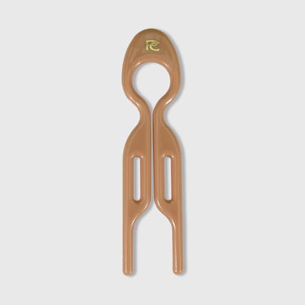 Pinclip Hairpin set van 3 Caramel Haarspelden