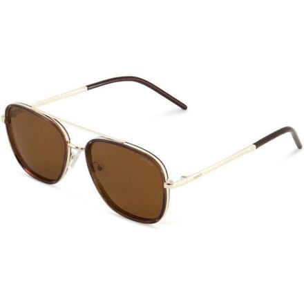 SINNER Nuqi - Zonnebril - Polariserende SINTEC®-lenzen - Bruin/ goudkleurig - Dames - One size - BIO based frame