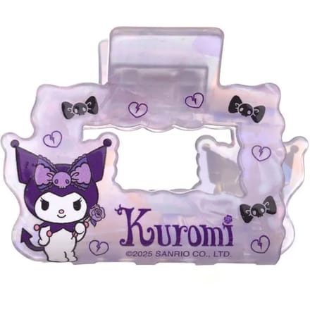 Kuromi Haarklem Meisjes - Kleine Haarklem - Haarclip - 6 x 4 x 5