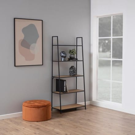 Boekenkast Varven Paper Mat Wild Eiken 174,5cm - Giga Living