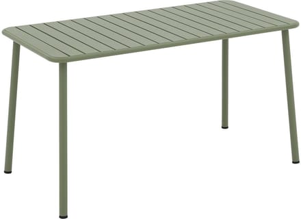 Goossens Tuintafel Verge - Metaal - groen - 140 x 75 x 70 cm