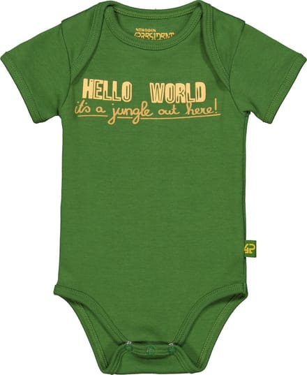 4PRESIDENT Romper - Garden Green - Maat 68 - Rompertjes baby