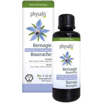 Physalis® Bernagie Plantaardige Olie Bio 50 Etherische olie