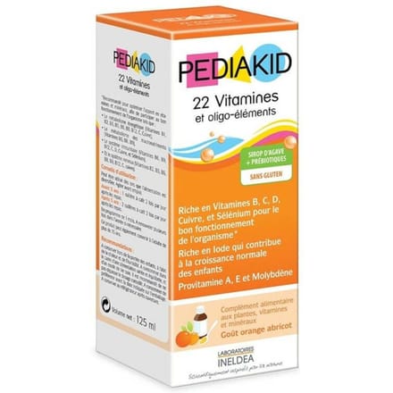 Pediakid 22 Vitaminen & Oligo Elementen 125 Oplossing