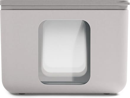 Vershouddoos - B+ - Quadro - Silk lichtgrijs - 13 x 13 x 10 cm - Inhoud 1,1 liter