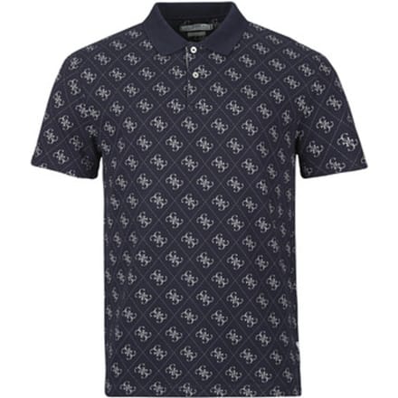 Guess  Polo Shirt Korte Mouw SS ALL OVER 4G JACQAURD POLO