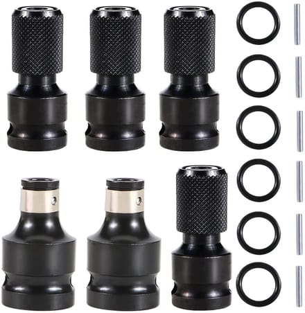 Jhubersproducts - Socket wrench adapter set - 6-delige set