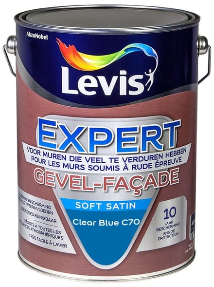 Levis - Expert Gevel Mix - Clear Blue C70 - Mengverf - 5 L