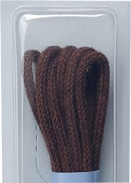 Gala Veter - Middel Bruin - Dun Rond - Lengte 90 cm - Dikte 2 mm - Schoenveter