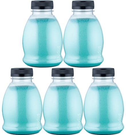 Scrubzout Hamam - 375 gram - Fles met zwarte dop - Set van 5 stuks - Hydraterende Lichaamsscrub