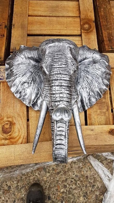 Olifant oud zilver