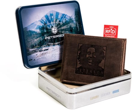 Peterson Portefeuilles - Bob Marley - Horizontaal - RFID-blokkeersysteem