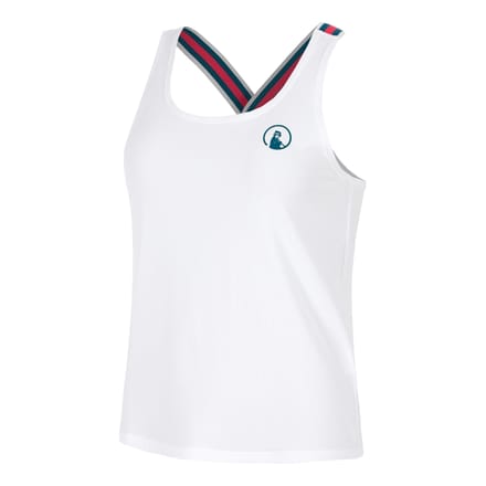 Quiet Please Create Serve & Volley 2.0 Tanktop Dames-Wit,Veelkleurig