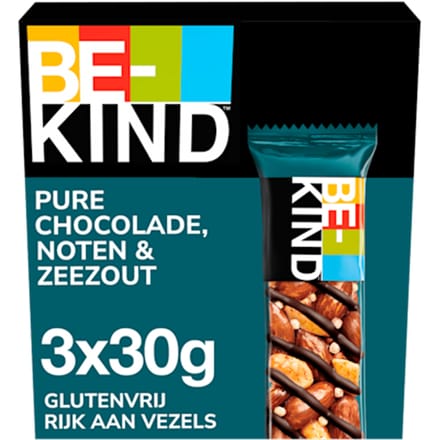 Notenrepen glutenvrij chocolade zout
