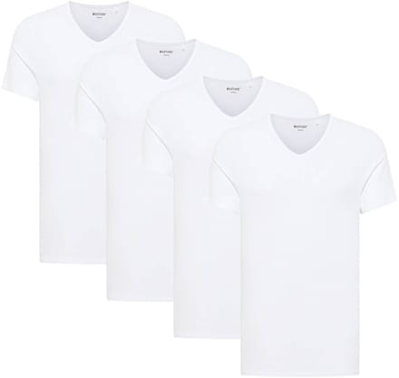 Mustang T-shirt Style Amado 4-Pack Verpakking van 4