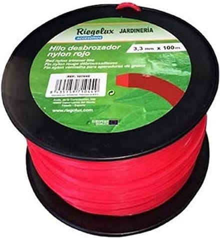 Vierkant Nylon Maaidraad 3 mm x 100m voor Grastrimmer