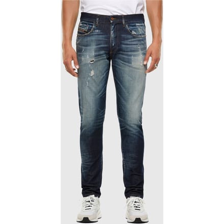 Diesel heren jeans D-strukt  - W28-L32 - slim - blauw - 0092l