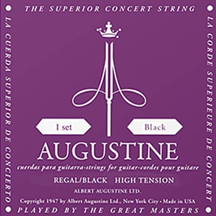 Augustine Regal Black Klassieke Gitaarsnaren - Hoog/Lage Spanning